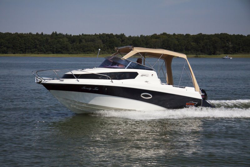 Aqua Royal 680 cruiser Komfort Cabrio-Persenning mit Edelstahlgestänge und Acryl-Stoff